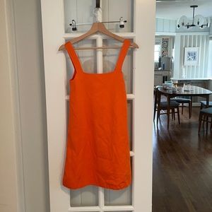 Orange Zara mini dress size small